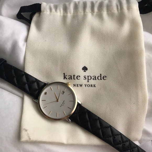 kate spade Accessories - Kate Spade Watch with Quilted Leather Band